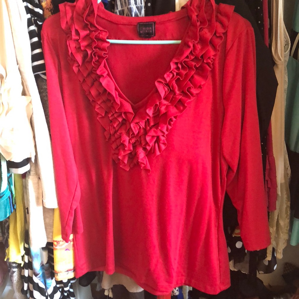 Ruffle top